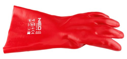 Neo Tools Munkakesztyű PVC bevonattal, hosszú szárral, 3121X, 10"