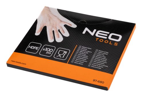 Neo Tools Munkakesztyű HDPE, 100db-os