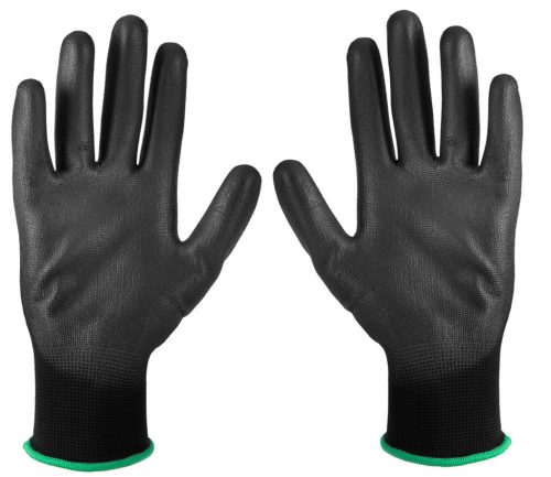 Verto Munkakesztyű kertész kesztyű pu bevonat, légáteresztő felsőrész, 3131x, 8"