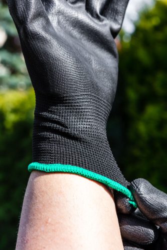 Verto Munkakesztyű kertész kesztyű pu bevonat, légáteresztő felsőrész, 3131x, 10"