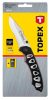 Topex zsebkés 80mm ny:115mm fém tokkal