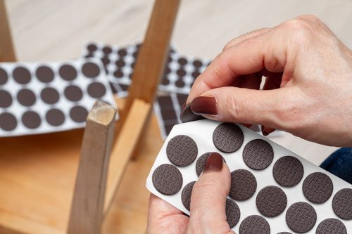 Topex Bútorláb szivacs készlet, öntapadós  EVA hab, 120db-os