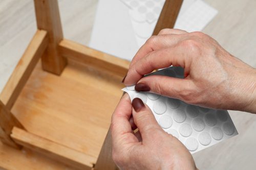 Topex Bútorláb filc é szivacs készlet, öntapadós, 125db-os