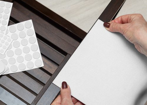 Topex Bútorláb filc é szivacs készlet, öntapadós, 125db-os