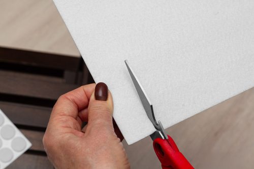 Topex Bútorláb filc é szivacs készlet, öntapadós, 125db-os