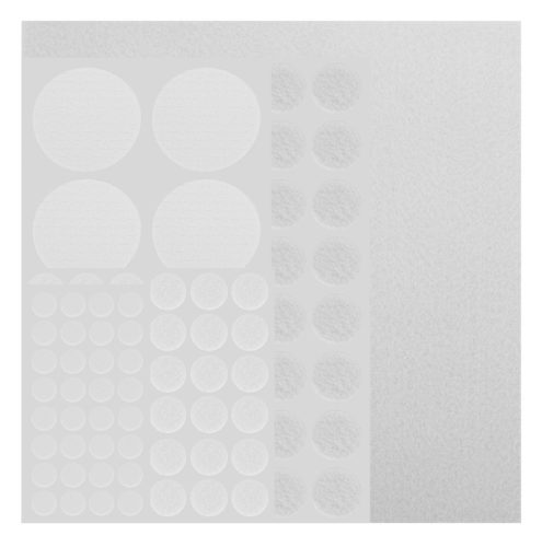 Topex Bútorláb filc é szivacs készlet, öntapadós, 125db-os