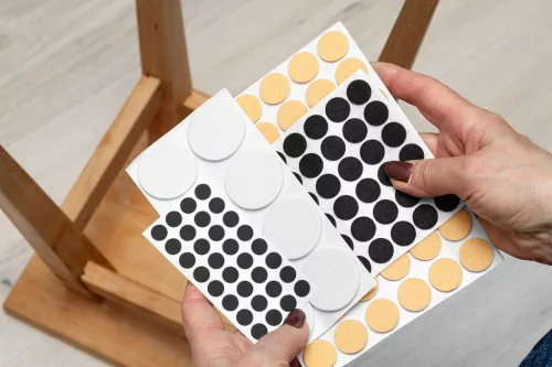 TopexBútorláb filc é szivacs készlet, öntapadós, 124db-os