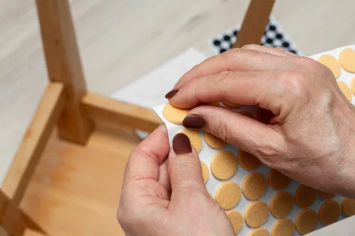 TopexBútorláb filc é szivacs készlet, öntapadós, 124db-os