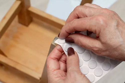 TopexBútorláb filc é szivacs készlet, öntapadós, 124db-os