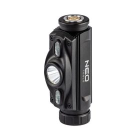 Neo Tools fejlámpa+zseblámpa 2:1ben 1000lum akkus