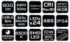 Neo Tools Műhely-vizsgálólámpa 10W, 900lum SMD, 5m kábel