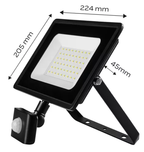 Neo Tools Reflektor, mozgásérzékelős, 230V/50W 4000lum SMD led