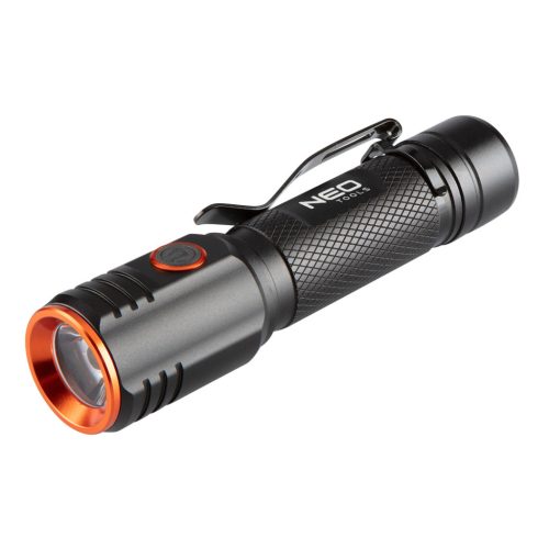 Neo Tools Zseblámpa, tölthető USB C, 2000lum CHN LED