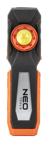 Neo Tools Akkus műhely-vizsgálólámpa, tölthető, 500lum COB LED, 10W