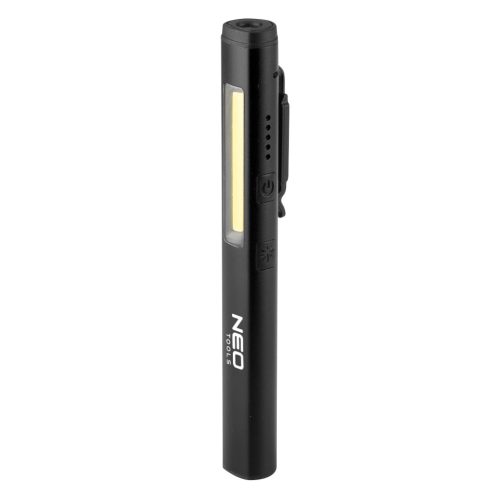 Neo Tools Akkus műhely-vizsgálólámpa, lézer, UV, tölthető, 450lum COB LED, 10W