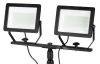 Neo Tools Reflektor, állványos 230V/2X100W, 17000lum, SMD led, max.1.8m