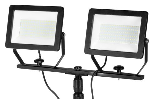 Neo Tools Reflektor, állványos 230V/2X100W, 17000lum, SMD led, max.1.8m