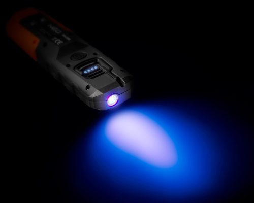 Neo Tools Színvizsgáló lámpa, 2az1-ben, autófényezőknek, töltő és lámpatartó