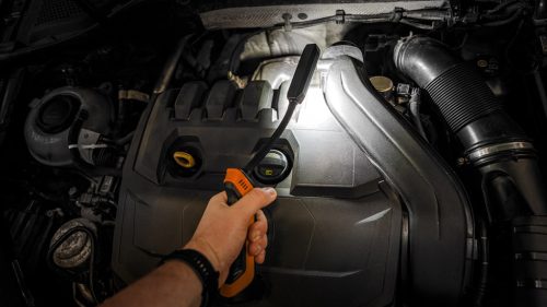 Neo Tools Újratölthető műhelylámpa 400 lum COB + zseblámpa