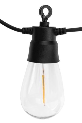 Neo Tools Kerti fényfűzér, napelemes, 6,5m, 10db led, távirányító