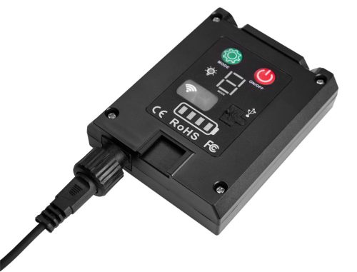 Neo Tools Kerti fényfűzér, napelemes, 6,5m, 10db led, távirányító