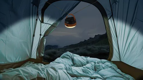 Neo Tools Akkus 3az1-ben Kempinglámpa/zseblámpa/powerbank, 500lm, 3,7V/2000mAh, USB és kézi tekerődinamós töltés