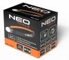 Neo Tools Fejlámpa levehető pánttal, mágnes és sapkarögzítő lehetőség, fehér és vörös LED, USB töltőkábel, 250+200lum