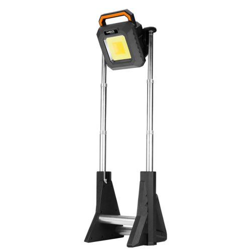Neo Tools Reflektor, akkus, álló, teleszkópos lábbal, 3000lum