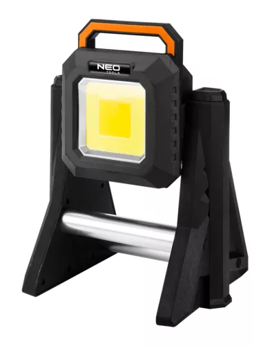 Neo Tools Reflektor, akkus, álló, teleszkópos lábbal, 3000lum