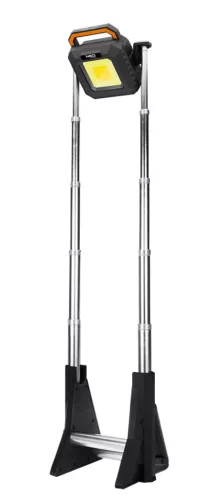 Neo Tools Reflektor, akkus, álló, teleszkópos lábbal, 3000lum