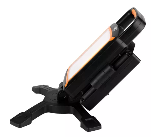 Neo Tools Reflektor, akkus, talpas, 3részes fejjel, 2000lum