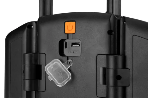 Neo Tools Reflektor, akkus, talpas, 3részes fejjel, 2000lum