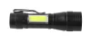 Neo Tools Zseblámpa, tölthető, XPE+COB LED, 220lum max. fényerő, 300mAh akku