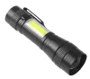 Neo Tools Zseblámpa, tölthető, XPE+COB LED, 220lum max. fényerő, 300mAh akku