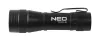 Neo Tools Zseblámpa, tölthető, XPE+COB LED, 220lum max. fényerő, 300mAh akku