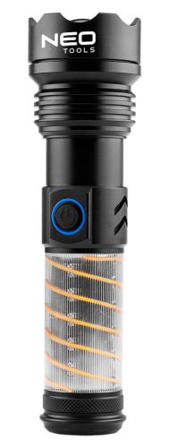 Neo Tools Kempinglámpa 2 funkciós, 470 lm, 1200 mAh akku, USB-C töltővezeték