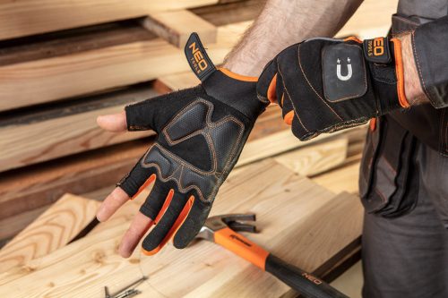 Neo Tools Ujjatlan mágneses munkakesztyű 10"