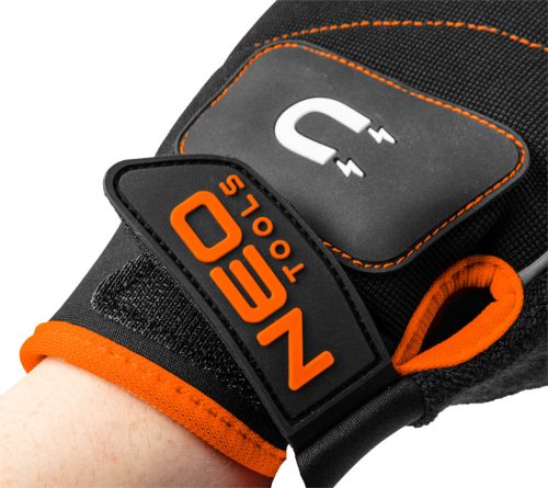 Neo Tools Ujjatlan mágneses munkakesztyű 10"