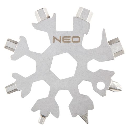 Neo Tools Multifunkciós szerszám hópehely 19az1-ben, 2db
