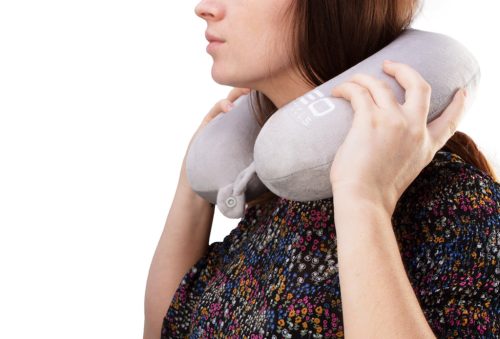 Neo Tools Memóriahabos utazó nyakpárna, 30x30x10cm