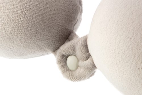 Neo Tools Memóriahabos utazó nyakpárna, 30x30x10cm