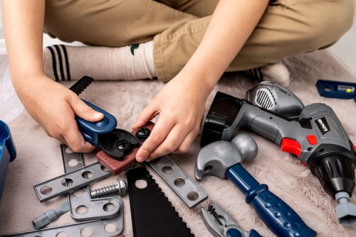 Graphite Szerszámkészlet gyerekeknek, műanyagból készült, 25 részes, Graphite