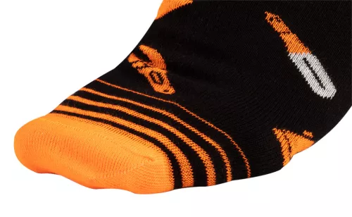 Neo Tools Munkazokni, 80% pamut, szerszám mintás 39-42, narancs/fekete