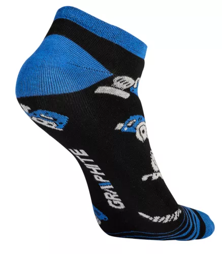 Graphite Munkazokni, 80% pamut, szerszám mintás 39-42, kék/fekete