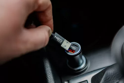 Neo Tools USB hosszabbítókábel, 2m, USB-A, USB-C