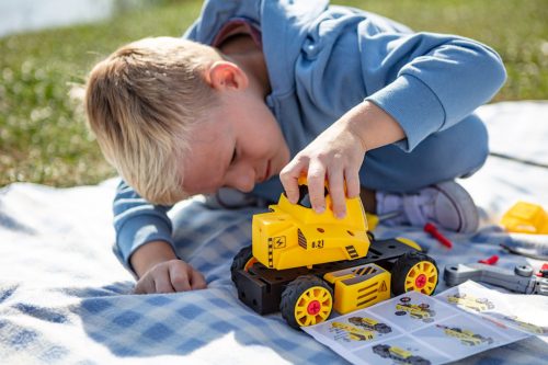 Neo Tools Játék munkagép, 4az1ben, szerelőkészlettel