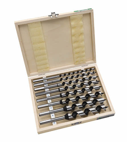Hikoki fafúró készlet csiga 8db 10-24x230mm