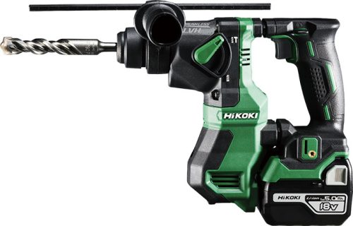 Hikoki DH18DPA-5AH (DH18DPAWPZ) Akkus fúrókalapács Hitboxban SDS-Plus (18V) akkuval, töltővel