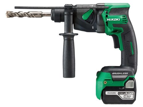 Hikoki DH18DPB-5AH (DH18DPBWPZ) Akkus fúrókalapács kofferben SDS-Plus (18V) akkuval, töltővel