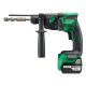 Hikoki DH18DPB-5AH (DH18DPBWPZ) Akkus fúrókalapács kofferben SDS-Plus (18V) akkuval, töltővel